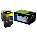 Lexmark Unison 701Y Original Standard Yield Laser Toner Cartridge 70C10Y0