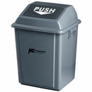 M2 Professional 25 L EZ-Push Garbage Container with Lid WMPS0025