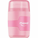 Maped Pastel Duo Connect Pencil Sharpener & Eraser 049230