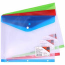 OFFISMART Poly Binder Pocket with Snap, Side Load A00209