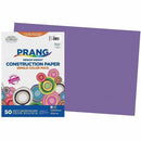 Prang Construction Paper, Violet, 12" x 18" , 50 Sheets P72070001