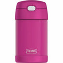 Thermos Pink Stainless Steel FUNtainer Food Jar w/ Folding Spoon  F31104PK6