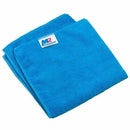 M2 Professional Sani-Pro Microfiber Cloths - 16"x16" - 300gsm - B MC500BL