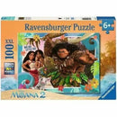 Ravensburger Children's Jigsaw Puzzle Moana 2, 100pc XXL - 100 Pi 12004124