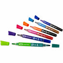 Quartet Dual Tip Dry-Erase Markers 6/PK Asst Cols 6447416108