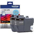 Brother Original Inkjet Ink Cartridge - Black - 2 / Pack LC4022BKS