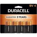 Duracell 9-Volt Coppertop Alkaline Batteries MN16RT4Z