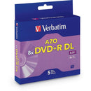 Verbatim 95311 DVD Recordable Media - DVD+R DL - 8x - 8.50 GB - 5 95311