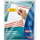 Avery Index Maker Index Divider 11417