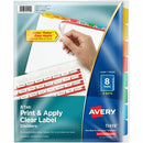 Avery Index Maker Index Divider 11419