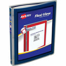 Avery Flexi-View&trade; Binder 1/2" , Round Rings, Blue 15766
