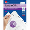 Avery Printable Repositionable Tabs 16282