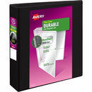 Avery Durable View Binder 3" , Slant D Rings, Black 17041