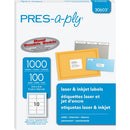 PRES-a-ply White Labels 30603
