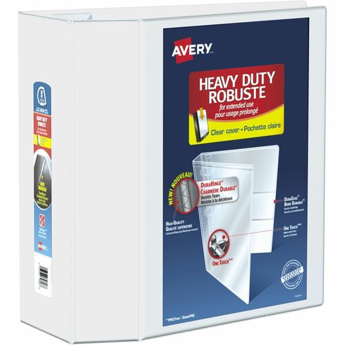 Avery&reg; Heavy-Duty View Binders with Locking One Touch Slant Rings AVE79706