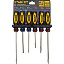 Stanley-Bostitch 6 Piece Standard Fluted Screwdriver Set 60060