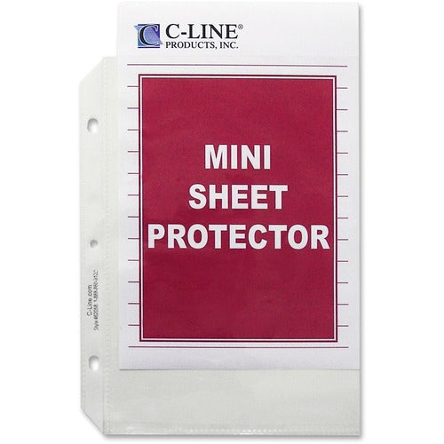 C-Line Top Load Heavyweight Mini Sheet Protectors CLI62058