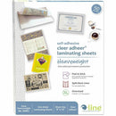 C-Line Cleer-Adheer Laminating Sheets 65001