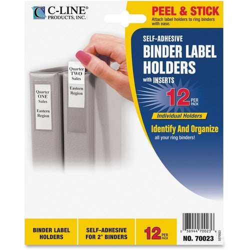 C-Line Self-Adhesive Binder Labels CLI70023