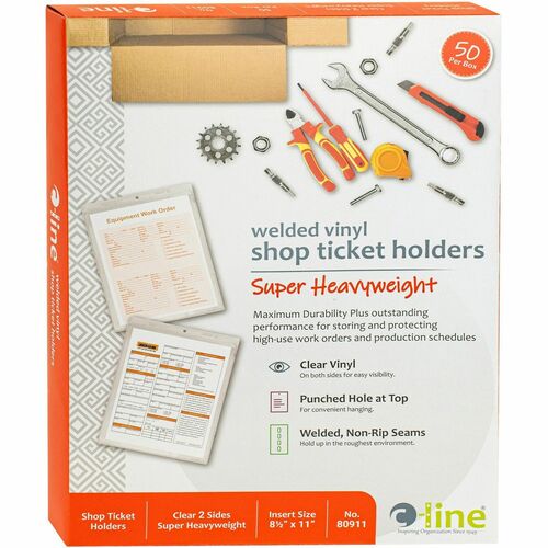 C-Line Letter Vinyl File Pocket CLI80911