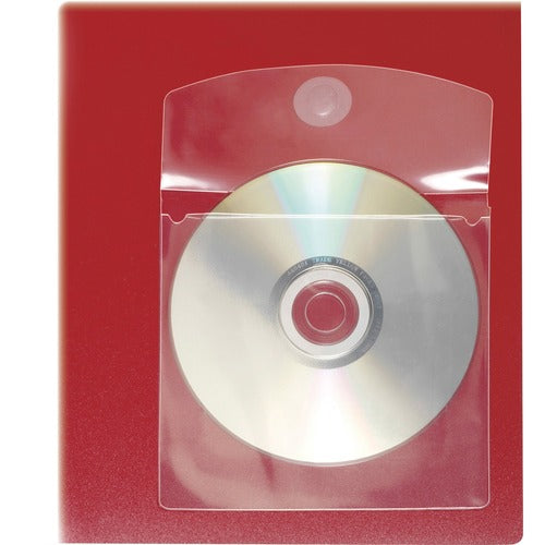 Cardinal HOLDit! Self-Adhesive CD/DVD Disk Pockets CRD21845