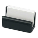 Rolodex Wood Tones Black Wood Card Holder 62522