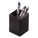 Rolodex Wood Tones Black Wood Pencil Holder 62524