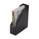 Rolodex Wood Tones Black Magazine File 62536