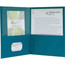 Oxford EarthWise Letter Recycled Pocket Folder 78502