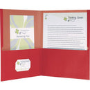 Oxford EarthWise Letter Recycled Pocket Folder 78511
