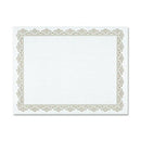 Geographics Blank Award Parchment Certificates 39451