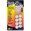 Mighty Movers Furniture Slider, Self-Stick, 1" dia. 87002