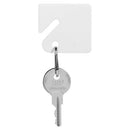 MMF White Plastic Key Tags 201300006