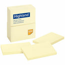 Highland Self-sticking Notepads 6559