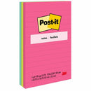 Post it Lined Notes - Poptimistic Color Collection 6603AN