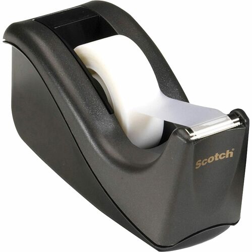 Scotch Two-tone Desktop Office Tape Dispenser MMMC60BK