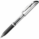 EnerGel Liquid Gel Pen, (0.7mm) Metal Tip, Capped, Black Ink BL57A