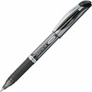 EnerGel Retractable Gel Roller, (1.0mm) Metal Tip, Black Ink BL60A