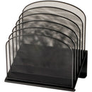Safco Onyx Wire Mesh Desktop Organizer 3257BL