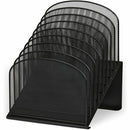 Safco Onyx Wire Mesh Desktop Organizer 3258BL