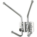 Safco 2-Hook Contemporary Steel Coat Hooks 4160