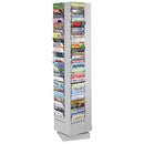 Safco Steel Rotary Floor-standing Magazine Rack 4325GR