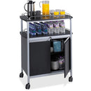 Safco Mobile Beverage Cart 8964BL
