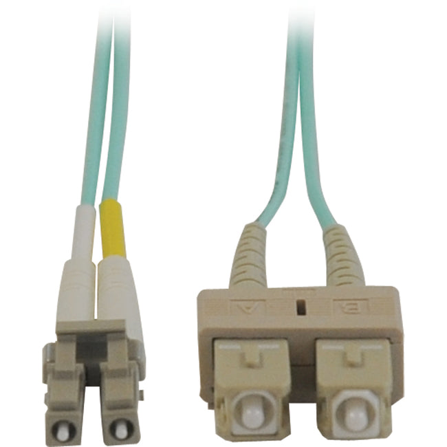 Tripp Lite Aqua Duplex Fiber Patch Cable