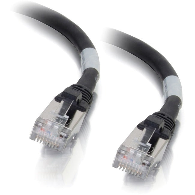 C2G 4ft Cat6a Snagless Shielded (STP) Network Patch Cable - Black