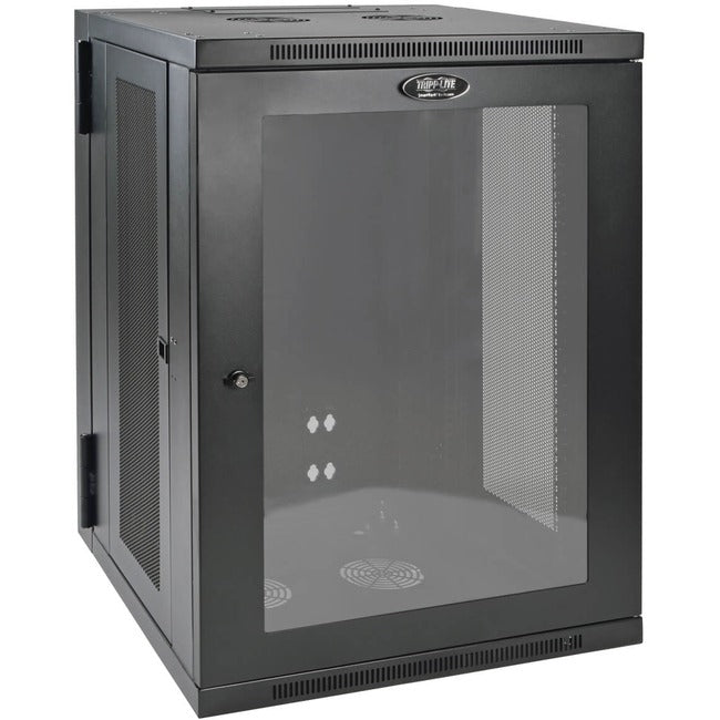 Tripp Lite SRW18USG SmartRack 18U Low-Profile Switch-Depth WallMount Rack Enclosure Cabinet