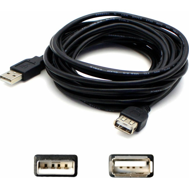 AddOn 6ft (1.8M) USB 2.0 A to A Extension Cable - Male to Female