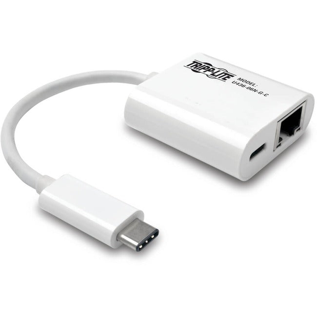 Tripp Lite U436-06N-G-C USB 3.1 Gen 1 USB-C to Gigabit Ethernet NIC Network Adapter