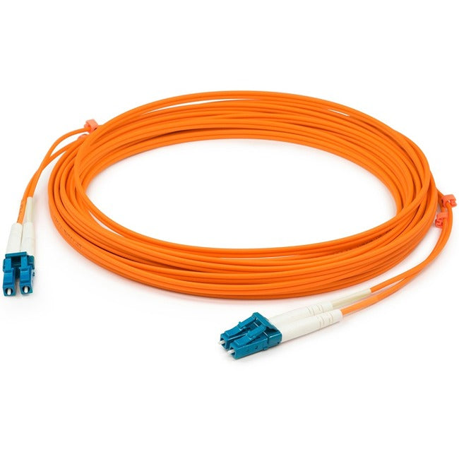 AddOn 10m Multi-Mode fiber (MMF) Duplex LC/LC OM1 Orange Patch Cable