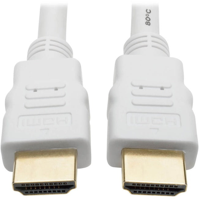 Tripp Lite P568-010-WH High-Speed HDMI 4K Cable (M/M), White, 10 ft.